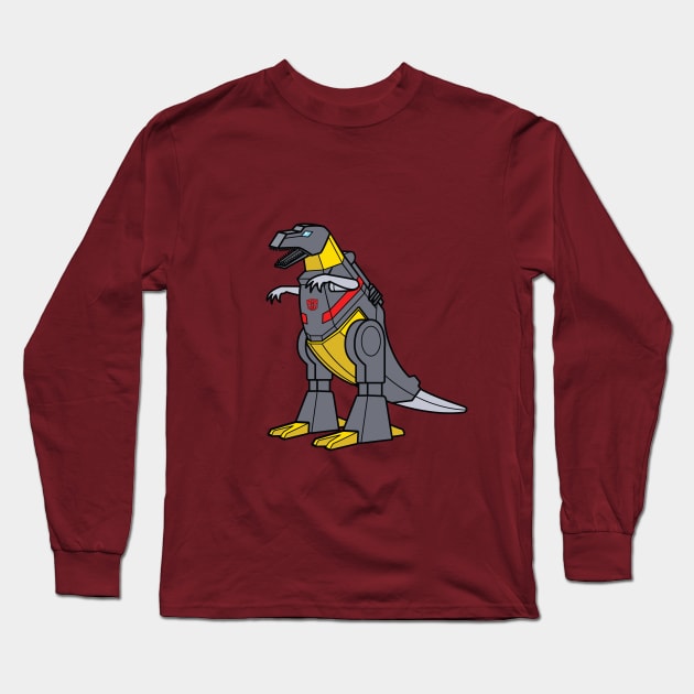 Grimlock Classic Long Sleeve T-Shirt by Hell Creek Studios